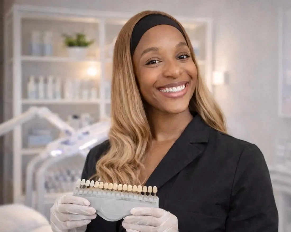 Brenda — Formatrice certifiée blanchiment dentaire cosmétique Maison Éclat